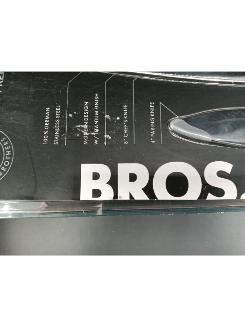 Schmidt Bros. Jet Black Series 2-Piece Knife Set